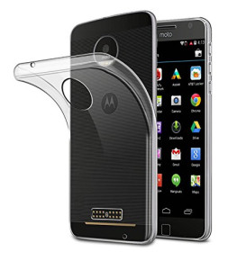 Силиконов гръб ТПУ ултра тънък за Lenovo Moto Z Play / Motorola Moto Z Play кристално прозрачен